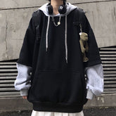 Lockerer warmer Hip-Hop-Hoodie